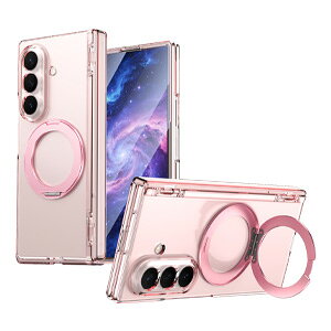 �T���X�� �M�����N�V�[ Samsung Galaxy Z Fold8 Ultra 5G �P�[�X �J�o�[ �܂肽���݌^Android�X�}�z�A�N�Z�T���[ PC+�����K���X �}�O�l�b�g�����O�t�� �X�^���h�@�\�t�� �q���W�ی� CASE �ϏՌ��J�o�[ �S