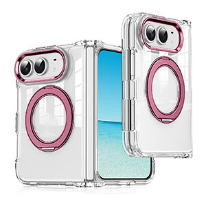 Apple iPhone Duo �N���A�P�[�X �J�o�[ �܂肽���݌^ TPU+PC �����O�t�� ��]���X�^���h �X�^���h�@�\ Qi�[�d ���C�����X�[�d �Ή� ���� �n�[�h�P�[�X �V���v�� �A�b�v�� �A�C�t�H�� �f���I �ی�P
