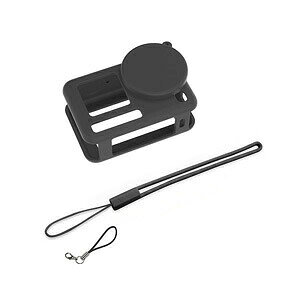 DJI Osmo Action 6 �ی�P�[�X �ی�J�o�[ �_��̂���V���R���f�ސ� �����Y�ی� �ϏՌ� �����h�~ �A�N�V�����J�����A�N�Z�T���[ �֗� ���p �l�C �������� ������� �֗����̍��� �\�t�g�J�o
