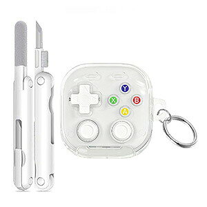 Samsung Galaxy Buds4 �N���A�P�[�X Galaxy Buds4 Pro �N���A�J�o�[ �ϏՌ� �J�o�[ �C���z���E�w�b�h�z�� �M�����N�V�[ �o�b�Y4 /�o�b�h4�v�� �����P�[�X CASE �����h�~ ���[ �ی� ������� �֗� �J�o�[��