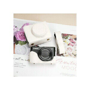 CANON PowerShot G7 X Mark III / PowerShot G7 X II �Ή� �J�����P�[�X PU���U�[ �J�����o�b�O �V�����_�[�X�g���b�v�t�� �ی�P�[�X �ϏՌ� �h�o �L�Y�h�~ �y�� ���g���f�U�C�� �����^�ѕ֗� �R���p�N�g 
