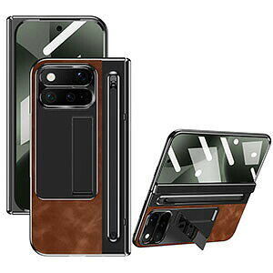 Google Pixel 11 Pro Fold �P�[�X �ϏՌ� �J�o�[ �܂肽���ݎ� CASE �Ռ��ɋ��� �v���X�`�b�N�� PC&�����K���X �X�^���h�@�\ �y���V�����[ �Ռ��h�~ ���� �����h�~ �����h�~ �y�� �l�C �������� ����