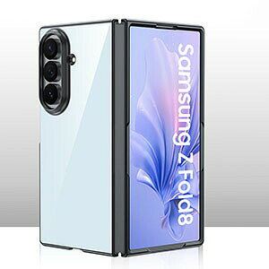 Samsung Galaxy Z Fold8 5G �N���A �P�[�X �J�o�[ �܂肽���݌^ Android�X�}�z�A�N�Z�T���[ PC�f�� �v���X�`�b�N�� CASE �ϏՌ��J�o�[ �y�� �����₷�� �S�ʕی� �J�b�R���� ���p ��G�蔲�Q �l�C ���� 
