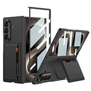 Samsung Galaxy Z Fold8 5G �T���X�� �M�����N�V�[ Z �t�H�[���h8 �P�[�X �J�o�[ �܂肽���݌^ �J�[�h���[ PC�f�� �v���X�`�b�N�� �����t�B�����t�� CASE �ϏՌ��J�o�[ �y�� �����₷�� �S�ʕی� �J�b