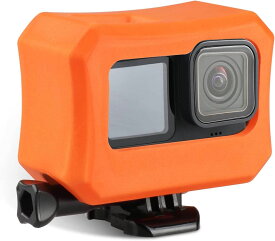 GoPro Hero11/10/9専用フローティングケース 浮遊ケース サーフィン適用 ネジ付き オレンジ