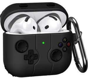 AirPods 4P[X 2024 AirPods 4pP[X GA[|bY4 P[X  ق4P[X VRP[X Q[fUC 3D  AirPods 4یJo[   Jrit LEDC