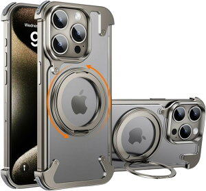 [@\X^h́EMagSafeΉ] iPhone 15 Pro Max/15 PropfUC P[X gȂ q A~  cΉ X^CƑϋv Gǂ  ČRϏՌ h~ Sʕی ϖh~ w