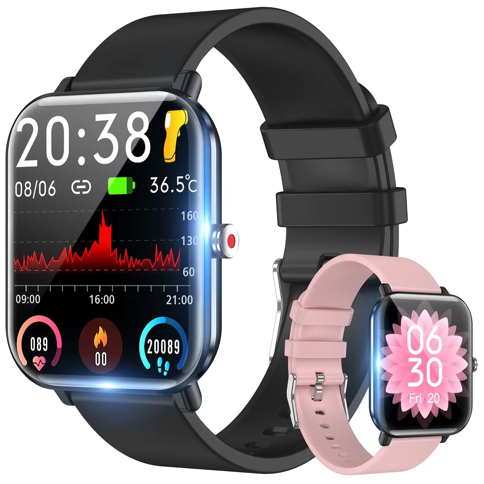 楽天市場】スマートウォッチ 最新 Bluetooth5.2 smart watch 【1.7