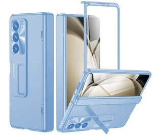 Galaxy Z Fold5 olqWی P[X Samsung MNV[Z Fold5 / SC-55D / SCG22 p Jo[ X^ht ̌^KXtB X}zP[X JYی ^  ϏՌ h~ 