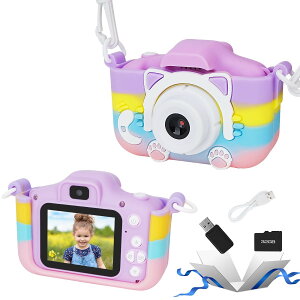 LbYJ qpJ qǂ 4000f 1080P HD  850mAh̃obe[ fW^J 2.0C`IPS 8{Y[ B@\ 32GB[J[h L
