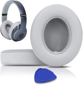 イヤーパッド 交換用 イヤークッション Beats Studio3 ＆ Studio2 Wired/Wireless ワイヤレスヘッドホン 適用 交換パッド A1914/B0500/B0501 用 ヘッドセットパッド 遮音 音漏れ防止 プロテインレザー