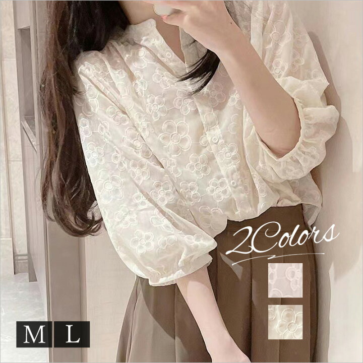 楽天市場】＼当日発送／【楽天スーパーSALE20%OFF】ブラウス 花柄 
