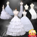 ＼当日発送／【ROKUA】「楽天1位」パニエ 7タイプ ボリューム 大人 ロング 大きいサイズ 黒 白 ペチコートロリータ ド…