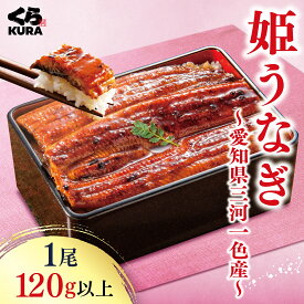 【楽天スーパーSALE】【40％OFF】くら寿司 愛知県三河一色産 姫うなぎ1尾セット うなぎのたれ 山椒付