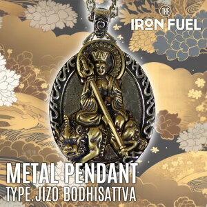 y_g nFbMETAL PENDANT TYPE.JIZO BODHISATTVAbIRON FUEL g a  `F[ y_g Y ANZT[  Mtg v[g
