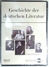 【新品】ドイツ語　CD-ROM　Geschichte der deutschen Literatur DIGITALE BIBLIOTHEK