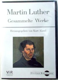 【新品】ドイツ語　CD-ROM　Martin Luther Gesammelte Werke DIGITALE BIBLIOTHEK