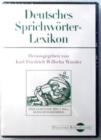 【新品】ドイツ語　CD-ROM　Deutsches Sprichworter-Lexikon DIGITALE BIBLIOTHEK