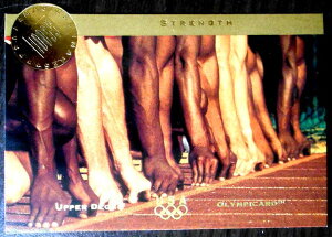 1992 UPPER DECK OLYMPICARDiAbp[fbLIsbNJ[hjSTRENGTH