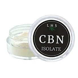 LHS CBN アイソレート クリスタル パウダー 1g cbn 純度 99.9% 新基準対応 高純度 THCフリー 電子タバコ ワックス ジョイント