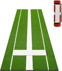 野球バッターマット 野球練習マット 野球バッティングマット プロ野球用品 ソフトボール用品 投球練習 高密度人工芝と5mmEVA滑り止めマ