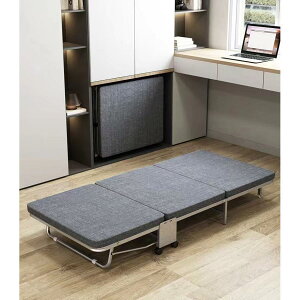 おりたたみベッド シングル コンパクト S 軽量 三折り 簡易ベッド 室内 組立簡単 キャスター 介護ベッド プレゼント 小