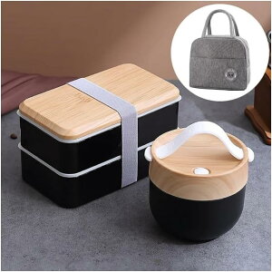 弁当箱 大容量 二段 お弁当箱 スープボウル 女性 男性 高校生 通勤 漏れ防止 おしゃれ 軽量 通学 レンジ 学生 運動会 ピクニック 可愛い