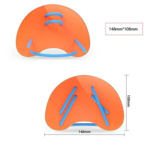 パドルグローブ, 2個セット フィンガーパドル ハンドパドル 水泳補助 水泳トレーニング 水泳 水かき 推進力UP 練習用 子供と大人に適用