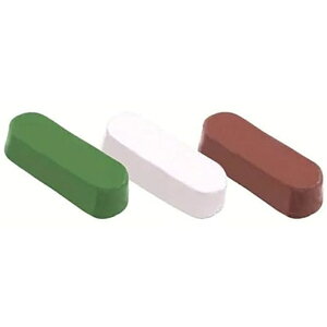 バフ用 研磨剤 青棒 白棒 赤棒 3種セット 固形 バフ掛け 鏡面仕上 金属 磨き ポリッシュ