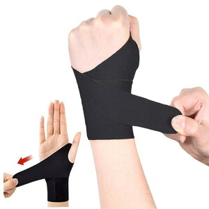 【二重圧力 クロス固定】手首 サポーター 固定 薄手 強力サポート圧力調整 高弾性生地 クロス固定帯 滑り止めシリコン 肌に親しむ 筋トレ スポッツ全般 子育て 家事 仕事 パソコン スマホ操