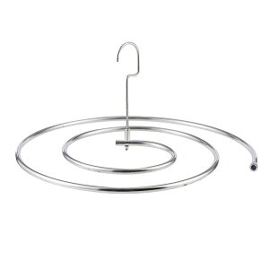 シーツハンガー 360度水平回転 折りたたみ タオル干し ハンガー シーツ バスタオル くるくるハンガー シーツ干しハンガー (1個)