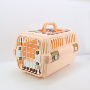 ドライブペットキャリー クレート 小型犬用 2サイズ 天窓付き ツードア 猫 キャリー 犬 キャリー 小動物 キャリー ペットキャリー ゲージ ハードキャリー 取っ手付き 室内用ハウス 飛行機