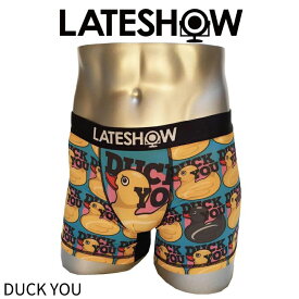 ボクサーパンツ アンダーウェア 下着 LATESHOW DUCK YOU