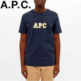 限定価格 APC アーペーセー A.P.C. メンズ Tシャツ 半袖ゲール バーシティ ロゴ T シャツ H26924