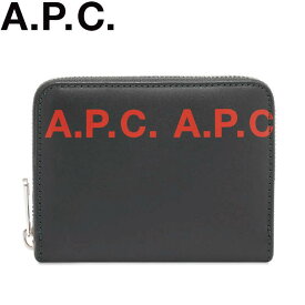 限定価格 APC アーペーセー A.P.C. Logo Zip Wallet ロゴジップウォレット PXAWV-H63239-GAC