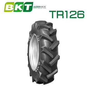 【6-14】BKT Tire・TR126 トラクター用バイアスタイヤ 1本 TH5 グランフォース