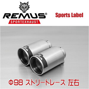 REMUS SPORTS LABEL EXHAUST GOLF6 GTI/GTI GfBV35/pe[Pi 98 Xg[g[X E/0026 98CR