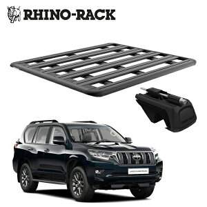 トヨタ ランドクルーザー プラド TOYOTA LAND CRUISER PRADO J150W RHINORACK (ライノラック)PIONEER 6 PLATFORM (1500MM X 1240MM) WITH RX LEGS 取付キット JC-01601 ルーフキャリア アウトドア キャンプ