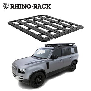 �����h���[�o�[ �f�B�t�F���_�[ 110 LANDROVER DEFENDER 110 L663 RHINORACK �i���C�m���b�N�jPIONEER 6 PLATFORM (1900MM x 1240MM) WITH �o�b�N�{�[���V�X�e�� JC-01693 ���[�t�L�����A �A�E�g�h�A �L�����v