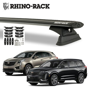 LfbN CADILLAC XT5 XT6 RHINORACK iCmbNj VORTEX RCP BLACK 2 BAR ROOF RACKi{ebNX RCP ubN 2{ tLbgjJB1683 [tLA AEghA Lv
