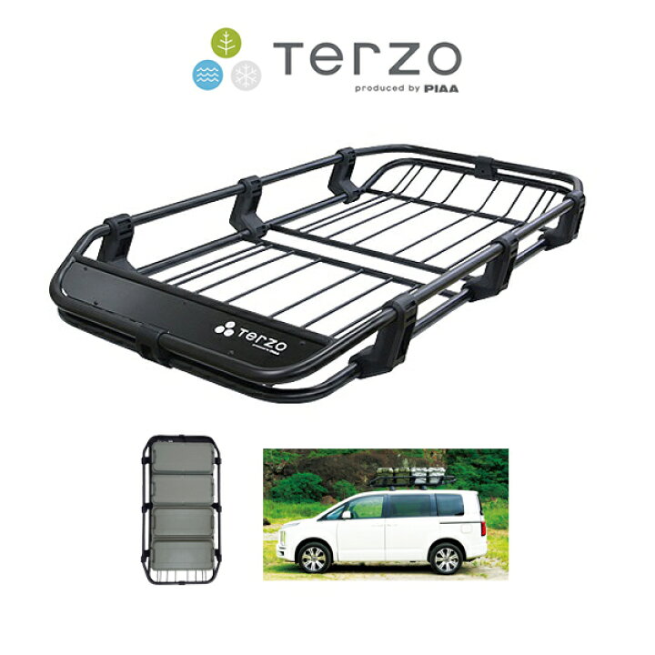 あるぱちーの様専用 terzo ルーフキャリア ブラックとルーフレール用 