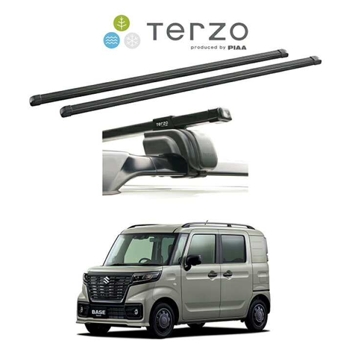 楽天市場】『車種別セット』Terzo テルッツオ ベースキャリア スクエア 