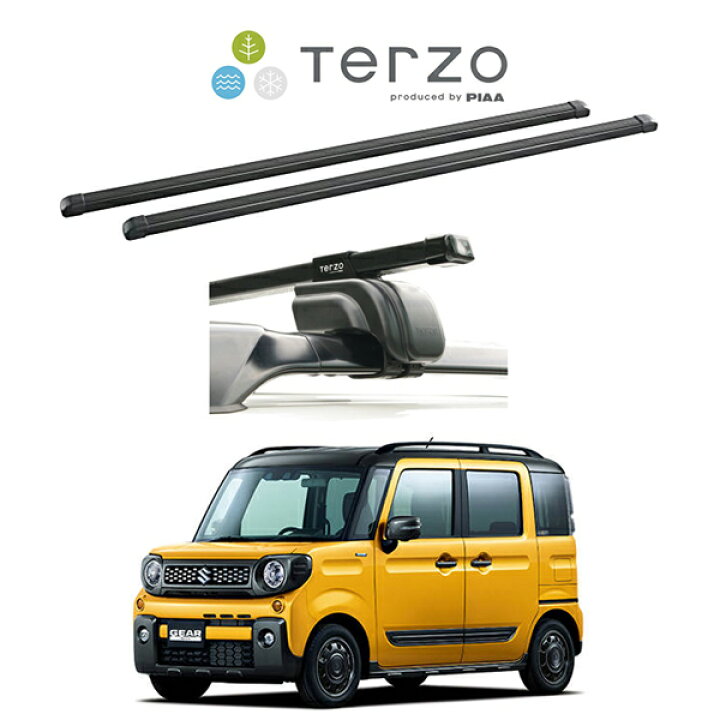 楽天市場】『車種別セット』Terzo テルッツオ ベースキャリア スクエア 