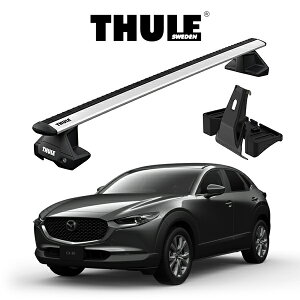 �}�c�_ CX-30 �E�B���O�o�[ EVO ���[�t���b�N �w�Ԏ�ʃZ�b�g�xTHULE Base carriers �i�X�[���[�x�[�X�L�����A�j �L�����A���b�N �p�[�c