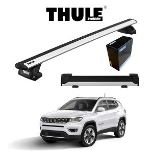 �W�[�v JEEP �R���p�X COMPASS �E�B���O�o�[ EVO �X�m�[�p�b�N�G�N�X�e���_�[ �w�Ԏ�ʃZ�b�g�xTHULE Base carriers �i�X�[���[�x�[�X�L�����A�j �L�����A���b�N �p�[�c