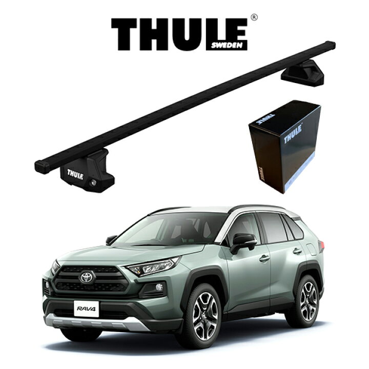 楽天市場】トヨタ RAV4 スクエアバー ルーフラック 『車種別セット 