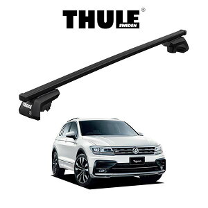 VW eBOA TIGUAN '17y`i[t[tԁj XNGAo[ [tbN wԎʃZbgxTHULE Base carriers iX[[x[XLAj LAbN p[c