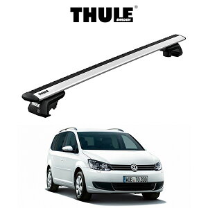 カーキャリア フォルクスワーゲン ベースキャリア Thule トゥーラン 