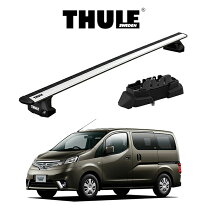 楽天市場】nv200 THULE ルーフキャリアの通販