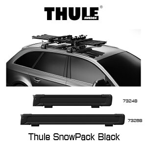 THULE SnowPack iX[[EXm[pbNj TH7326 ubN LAbN AEghA EB^[ XL[ Xm[{[h Xm{